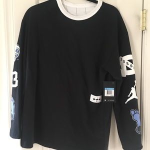 UNC Jordan Reversible long sleeve shirt